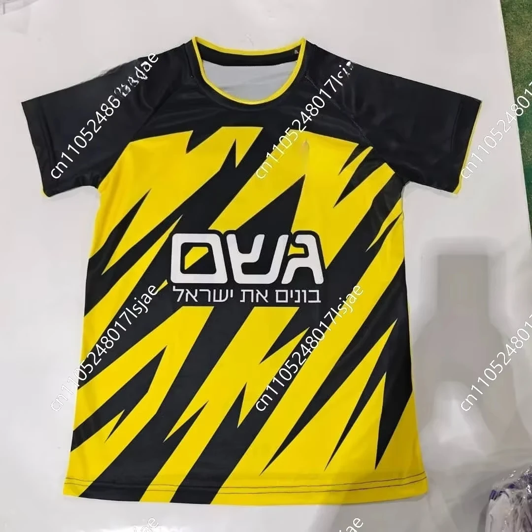 Новые мужские спортивные футболки 2025 года с 3D-печатью высокого разрешения, с коротким рукавом, повседневные, для активного отдыха, командные футболки Beitar Jerusalem, модель 1501
Новые мужские спортивные футболки 2025 года с 3D-печатью высокого разрешения, с коротким рукавом, повседневные, для активного отдыха, командные футболки Beitar Jerusalem, модель 1501