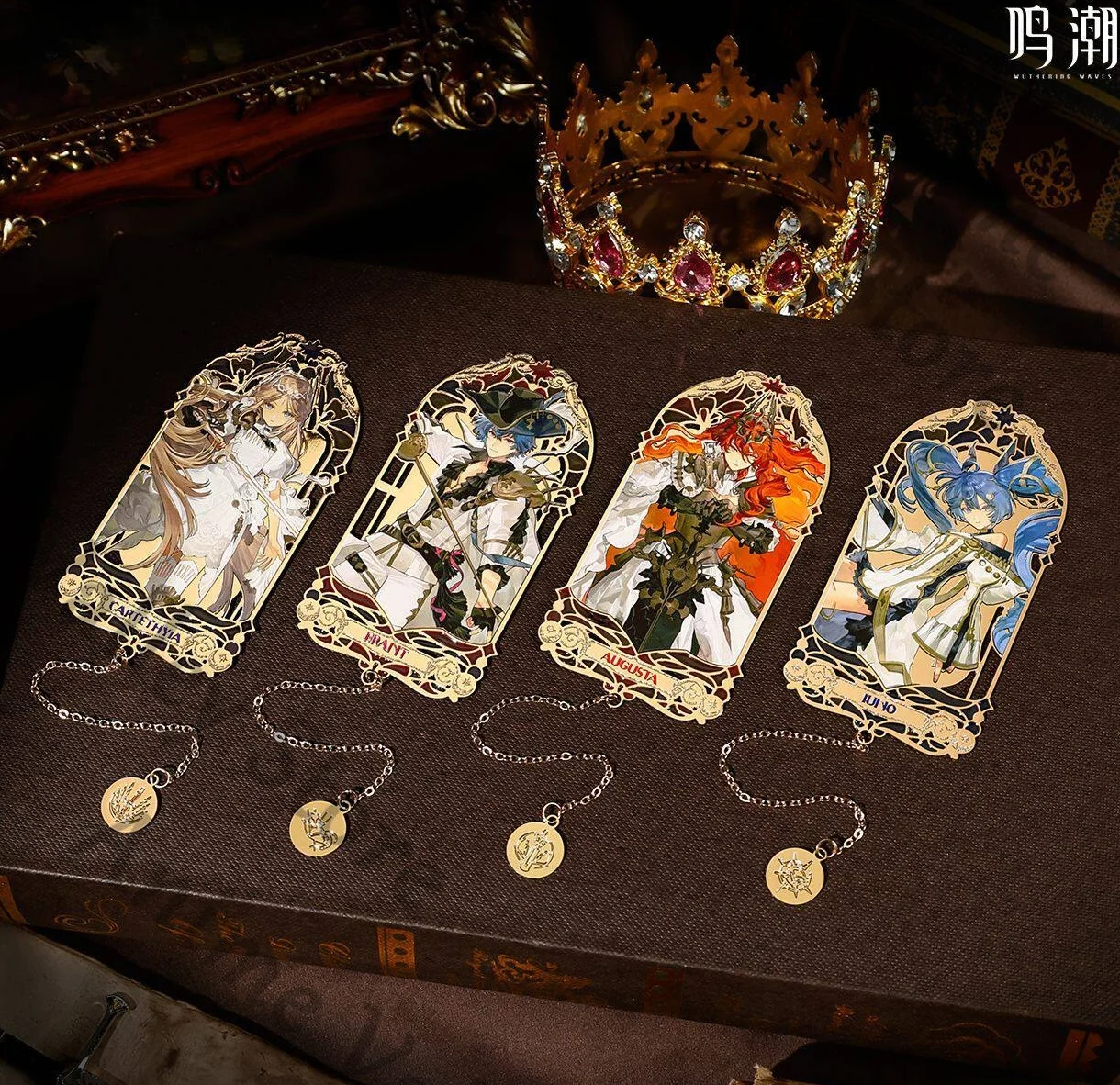 Genuine Wuthering Waves Anime Cartethyia IUNO AUGUSTA Brant Cosplay Cartoon Transparent Paint Metal Bookmark Page-marker Pendant
Genuine Wuthering Waves Anime Cartethyia IUNO AUGUSTA Brant Cosplay Cartoon Transparent Paint Metal Bookmark Page-marker Pendant