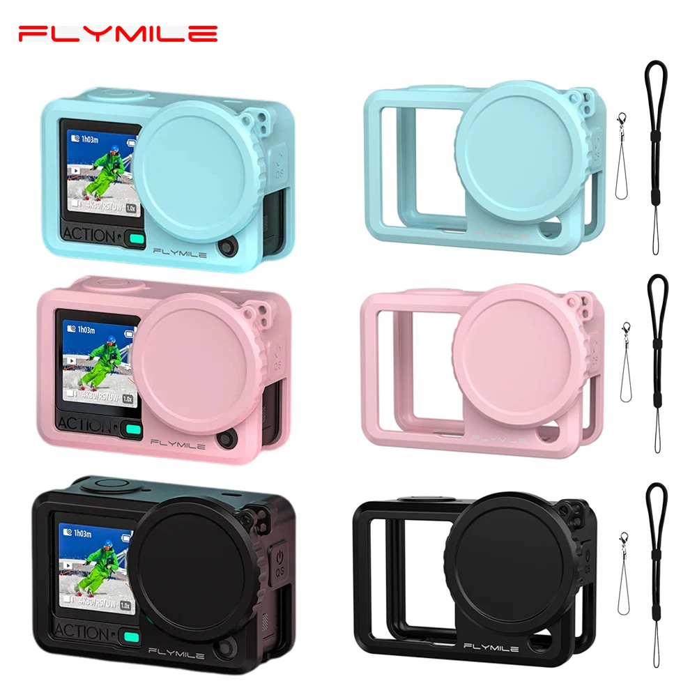 Flymile Silicone Protective Case For DJI Osmo Action 6 Full Protector Cover Anti Scratch Camera Accessories
Flymile Silicone Protective Case For DJI Osmo Action 6 Full Protector Cover Anti Scratch Camera Accessories