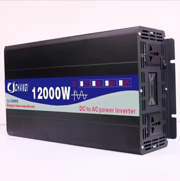 DC 24v 48V To AC 220v Pure Sine Wave Inverter Rated Power 6000W Peak Power 12000W Power Inverter Car Inverter
DC 24v 48V To AC 220v Pure Sine Wave Inverter Rated Power 6000W Peak Power 12000W Power Inverter Car Inverter