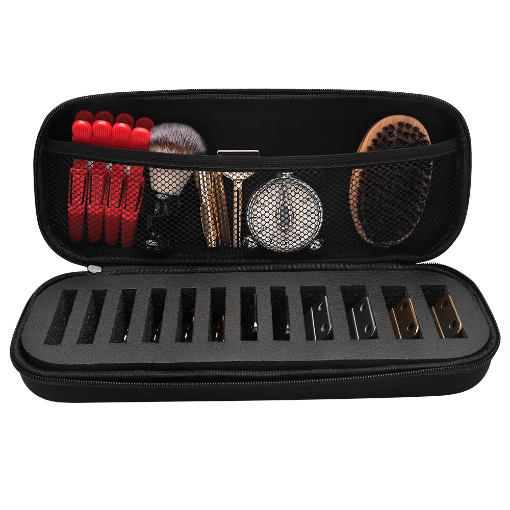 Portable Hairdressing Clipper Comb Box Hair Clipper Limit Coms Storage Case Barber Brush Supplies Organizer With 12 Grid Base
Portable Hairdressing Clipper Comb Box Hair Clipper Limit Coms Storage Case Barber Brush Supplies Organizer With 12 Grid Base