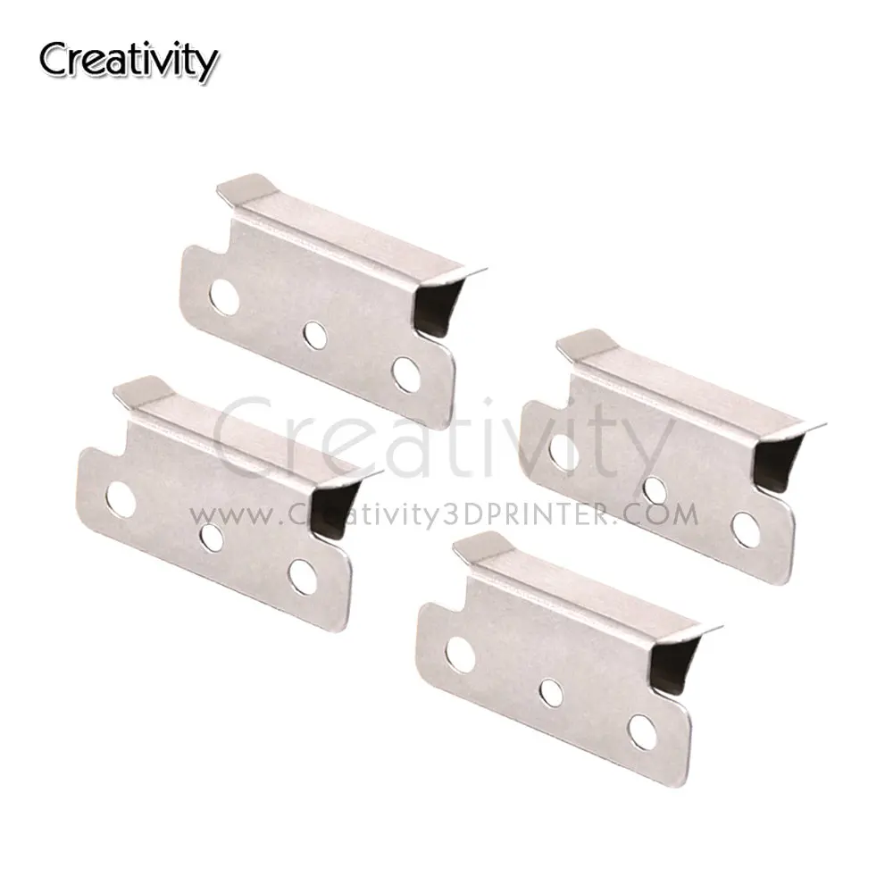 4PCS 3d printer parts Heat Bed Clip Ender 3 Pro Heatbed Clips Clamp for Ender 3 V2 Ender 3S CR-10S 3D Printer Heated Bed Glass
4PCS 3d printer parts Heat Bed Clip Ender 3 Pro Heatbed Clips Clamp for Ender 3 V2 Ender 3S CR-10S 3D Printer Heated Bed Glass