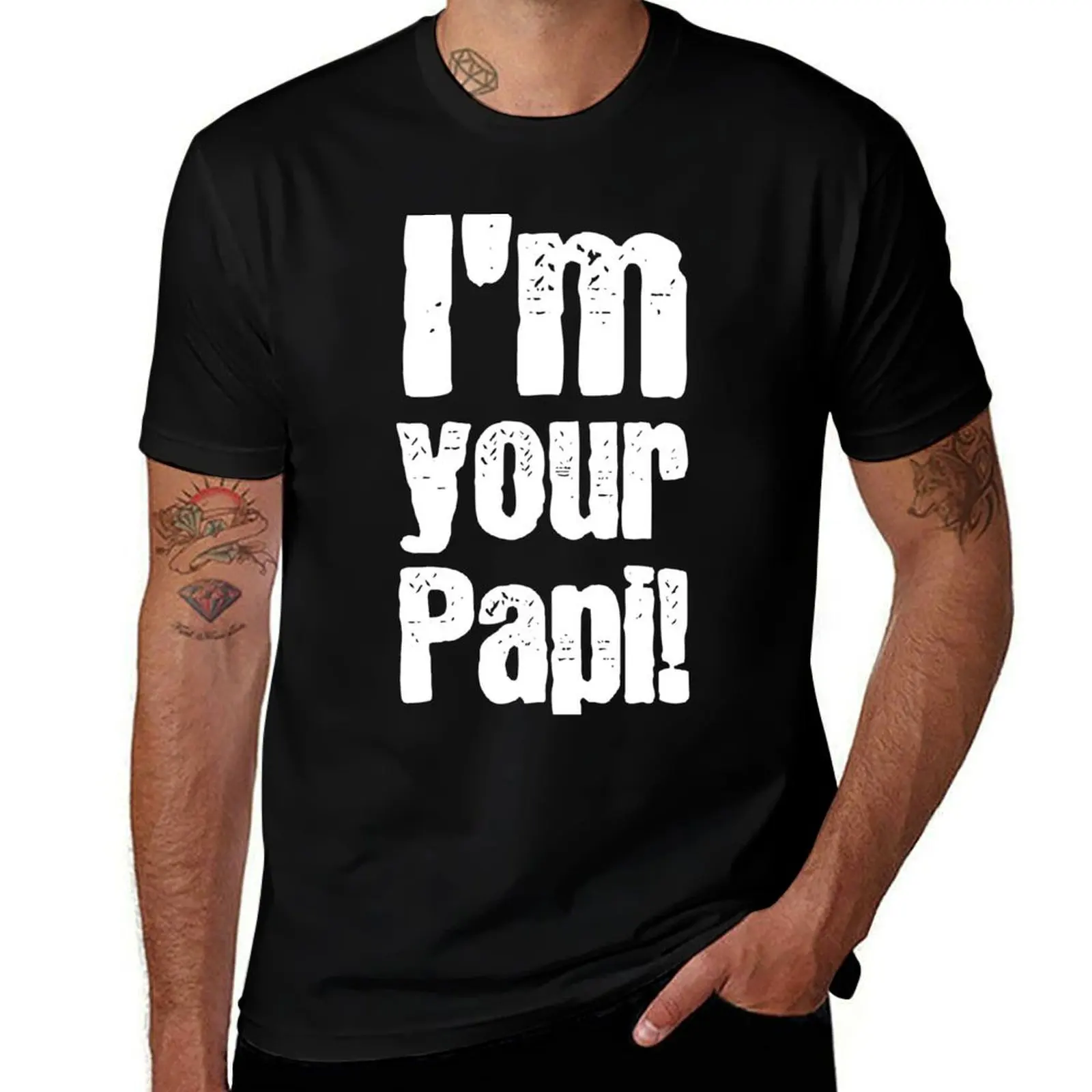 I'm your papi: Special and funny gift idea for your daddy T-Shirt anime t shirts for man t shirt personalised T-Shirt
I'm your papi: Special and funny gift idea for your daddy T-Shirt anime t shirts for man t shirt personalised T-Shirt