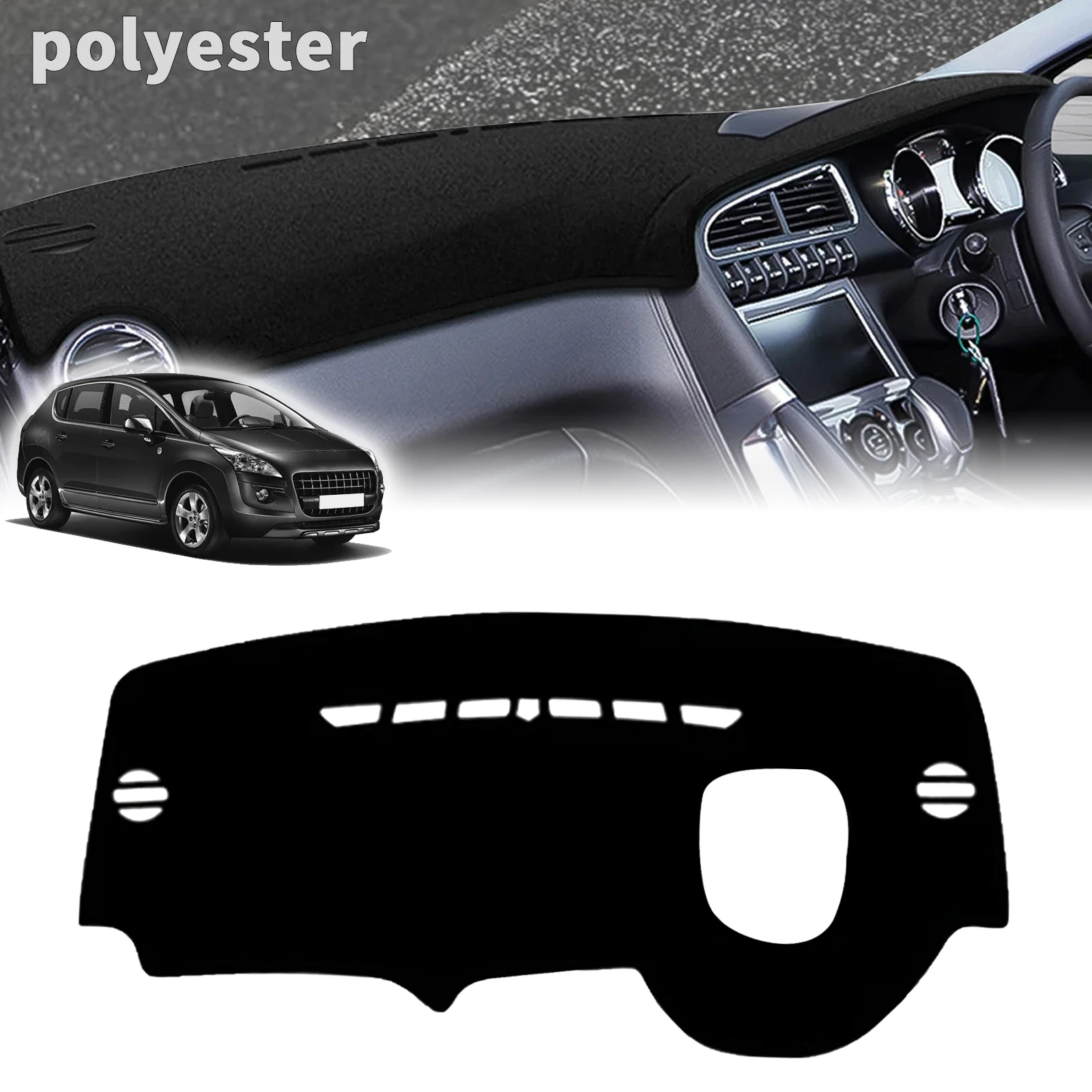 for Peugeot 3008 2009-2011 2012 2013 2014 2015 Car Dashboard Cover Dashmat Non‑Slip Protective Dash Mat Pad Auto Accessories
for Peugeot 3008 2009-2011 2012 2013 2014 2015 Car Dashboard Cover Dashmat Non‑Slip Protective Dash Mat Pad Auto Accessories