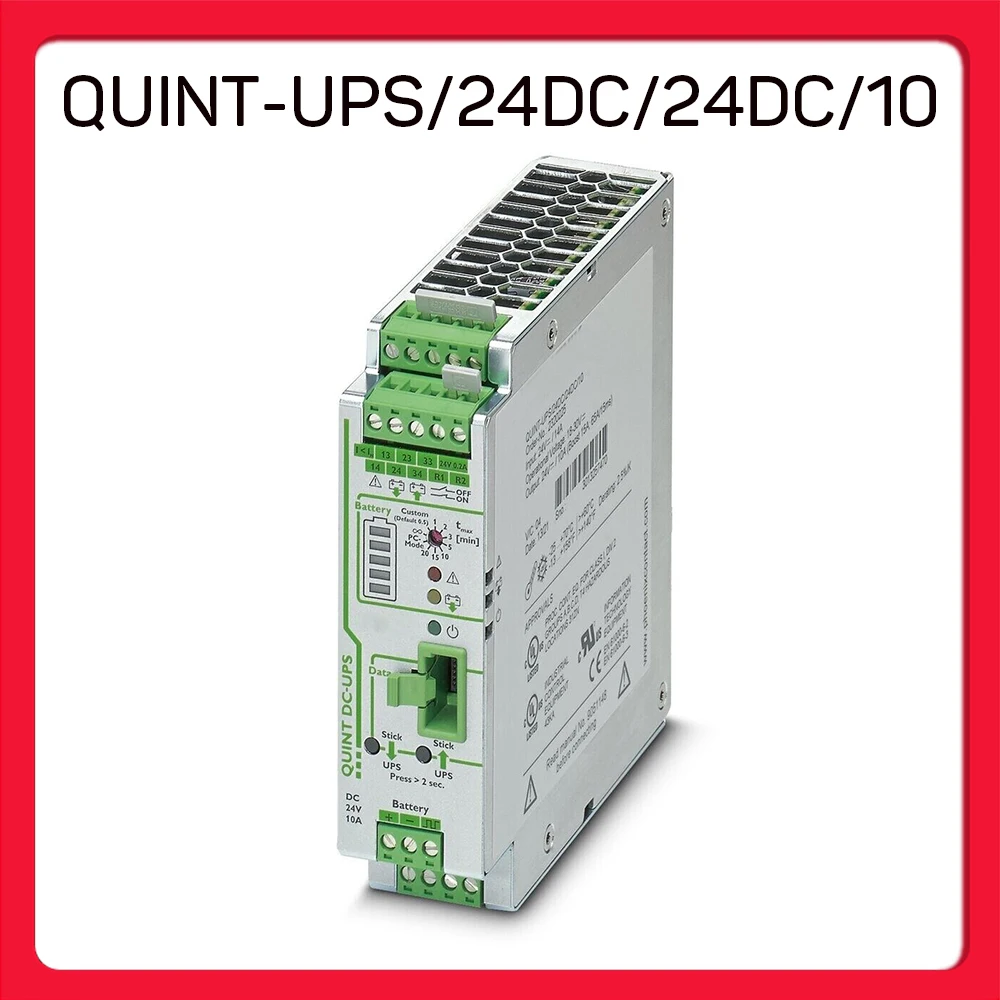 QUINT-UPS/24DC/24DC/10 24 В/10 А для источника бесперебойного питания Phoenix 2320225
QUINT-UPS/24DC/24DC/10 24 В/10 А для источника бесперебойного питания Phoenix 2320225