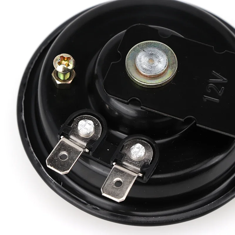 Motorcycle electric horn 12/24/36/48/60V 1.5A 105db waterproof round horn horn suitable for scooter light off-road vehicle ATV
Motorcycle electric horn 12/24/36/48/60V 1.5A 105db waterproof round horn horn suitable for scooter light off-road vehicle ATV