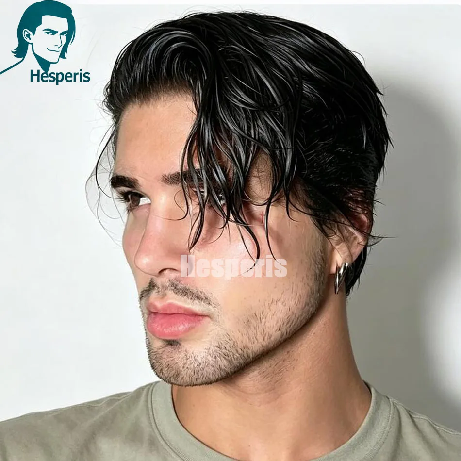 Hesperis Full Lace Human Hair Wig Pre Plucked Brazilian Shaved Cut Men Wig Natutal Color Pixie Cut Short Male Wigs With Bang
Hesperis Full Lace Human Hair Wig Pre Plucked Brazilian Shaved Cut Men Wig Natutal Color Pixie Cut Short Male Wigs With Bang