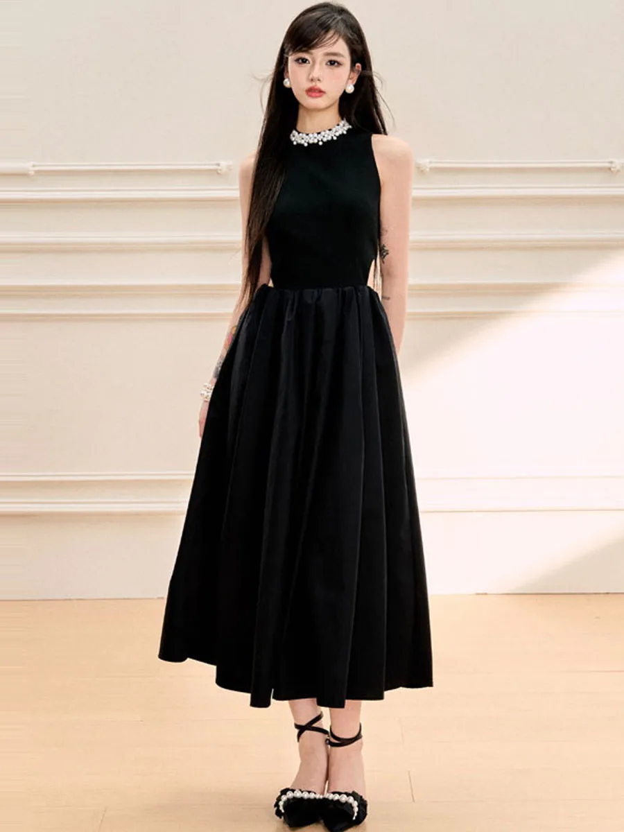 Ele Pearl Embellied Long Dr Slimming Waist Evening Par Women's Faion High Waist Polyester Spring Autumn Winter
Ele Pearl Embellied Long Dr Slimming Waist Evening Par Women's Faion High Waist Polyester Spring Autumn Winter