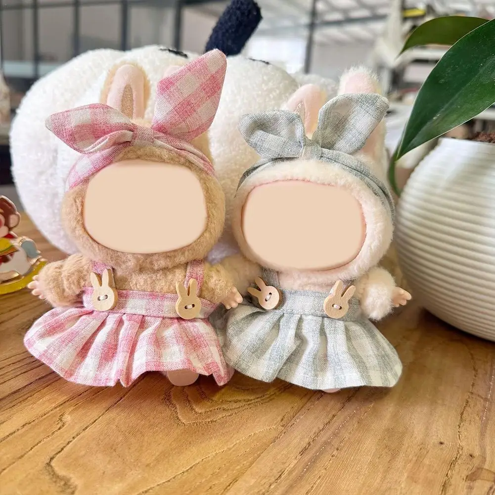 17cm Clothes For Labubu Idol Dolls Party The Outfit Accessories Clothing Kids Gift Cute Plaid Skirt
17cm Clothes For Labubu Idol Dolls Party The Outfit Accessories Clothing Kids Gift Cute Plaid Skirt