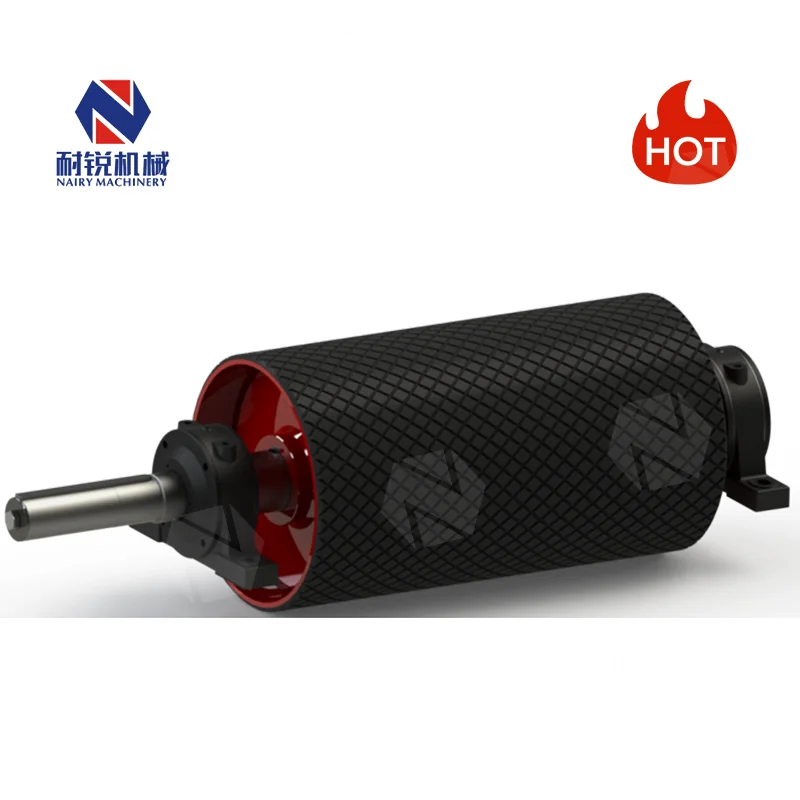 Factory Stone Coal Mine Rubber Coated Belt Conveyor Tension Part Snub Pulley Conveyor
Factory Stone Coal Mine Rubber Coated Belt Conveyor Tension Part Snub Pulley Conveyor