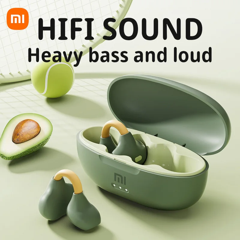 Беспроводные наушники Xiaomi MY16, Bluetooth, наушники с костной проводимостью, наушники с шумоподавлением, наушники с зажимом для ушей, водонепроницаемые наушники-вкладыши IPX7
Беспроводные наушники Xiaomi MY16, Bluetooth, наушники с костной проводимостью, наушники с шумоподавлением, наушники с зажимом для ушей, водонепроницаемые наушники-вкладыши IPX7