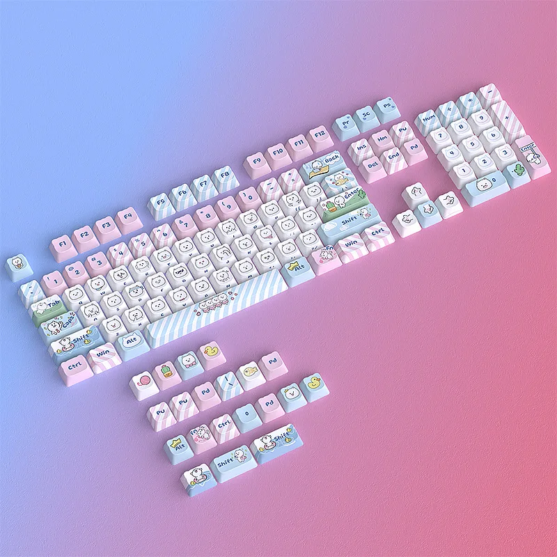 Daily cat head keycap small full set of 125 button MOA highly sublimated customization
Daily cat head keycap small full set of 125 button MOA highly sublimated customization