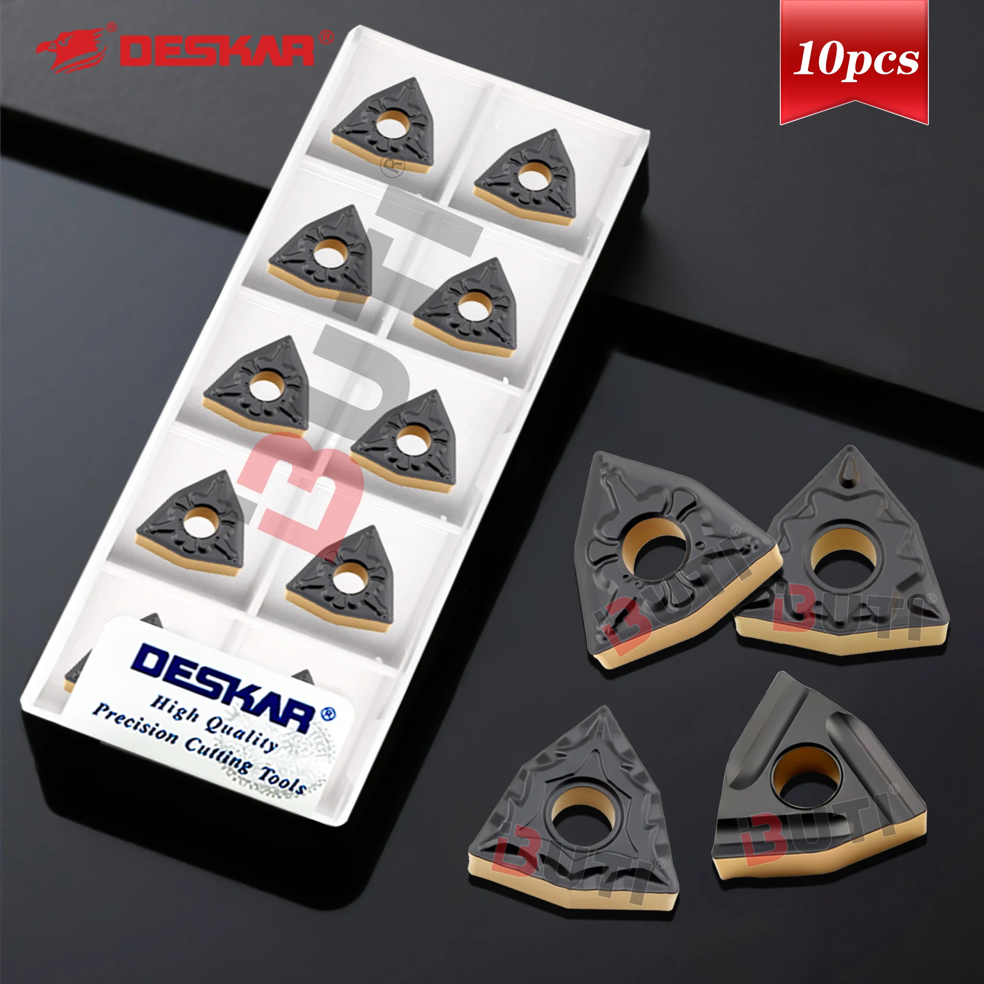 WNMG080404-HQ WNMG080408R-S LF9218 TM/CQ/CM/L-S Groove Type DESKAR Turning Tool Dual Color Machining Steel Parts Durable Inserts
WNMG080404-HQ WNMG080408R-S LF9218 TM/CQ/CM/L-S Groove Type DESKAR Turning Tool Dual Color Machining Steel Parts Durable Inserts