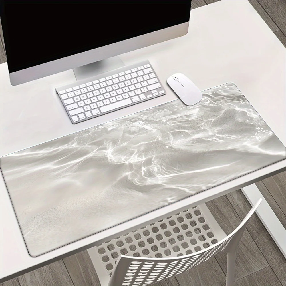 Игровой коврик для мыши Water Ripple XXL с HD-печатью, нескользящей резиновой основой и прошитыми краями, большой настольный коврик для клавиатуры, офиса и игр
Игровой коврик для мыши Water Ripple XXL с HD-печатью, нескользящей резиновой основой и прошитыми краями, большой настольный коврик для клавиатуры, офиса и игр