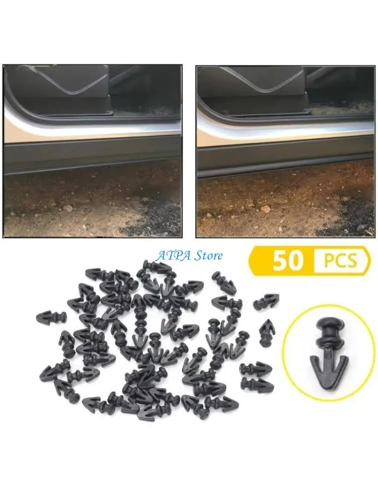 U13C Lower Weatherstrip Door Seal Sill Sealing Strips Clip Rivet for MK2 MK4 Replacement Part Auto Fastener Clips 50Pcs
U13C Lower Weatherstrip Door Seal Sill Sealing Strips Clip Rivet for MK2 MK4 Replacement Part Auto Fastener Clips 50Pcs