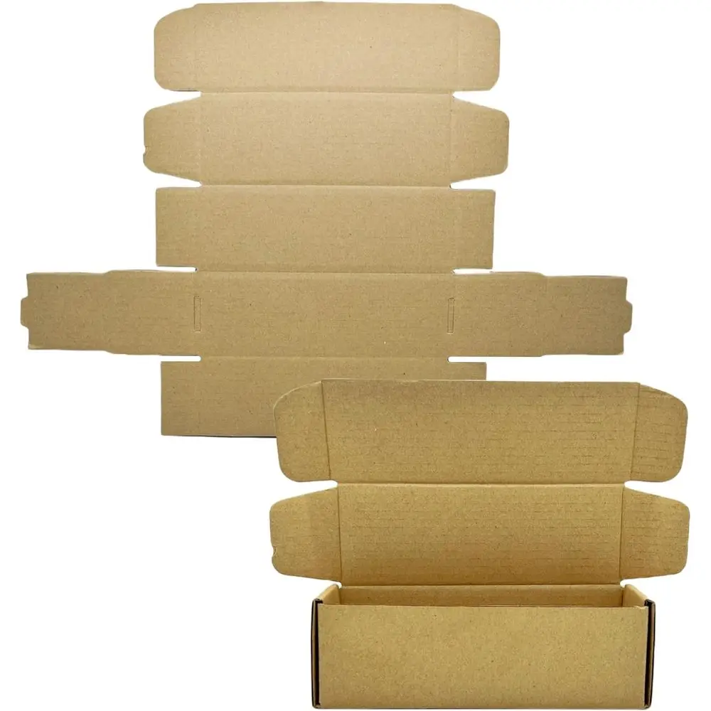 50 Pack 6x2x2 Inch Small Corrugated Cardboard Shipping Boxes for Business, Moving, and Mailing
50 Pack 6x2x2 Inch Small Corrugated Cardboard Shipping Boxes for Business, Moving, and Mailing