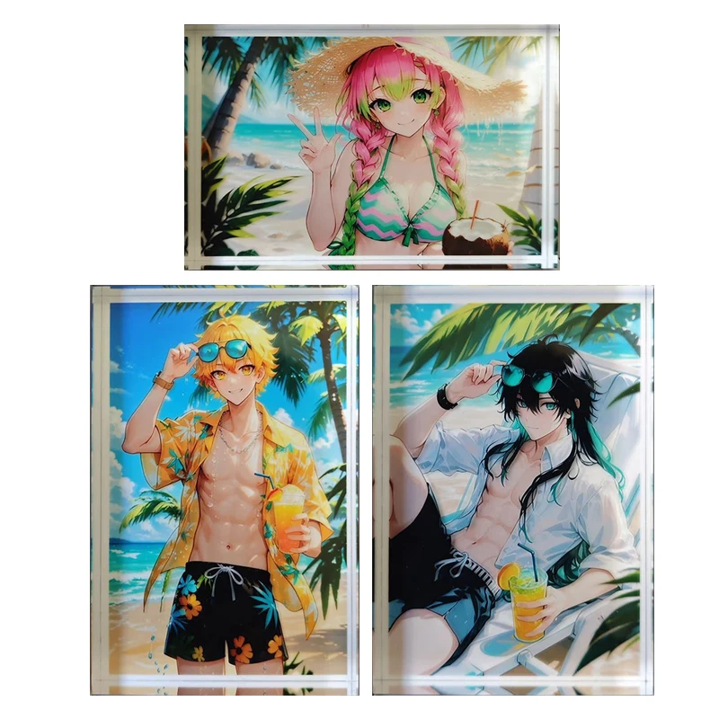 Аниме Demon Slayer Kamado Tanjirou Kanroji Mitsuri Tokitou Muichirou Коллекционные карты Рождественские подарки на день рождения Детские игрушки
Аниме Demon Slayer Kamado Tanjirou Kanroji Mitsuri Tokitou Muichirou Коллекционные карты Рождественские подарки на день рождения Детские игрушки
