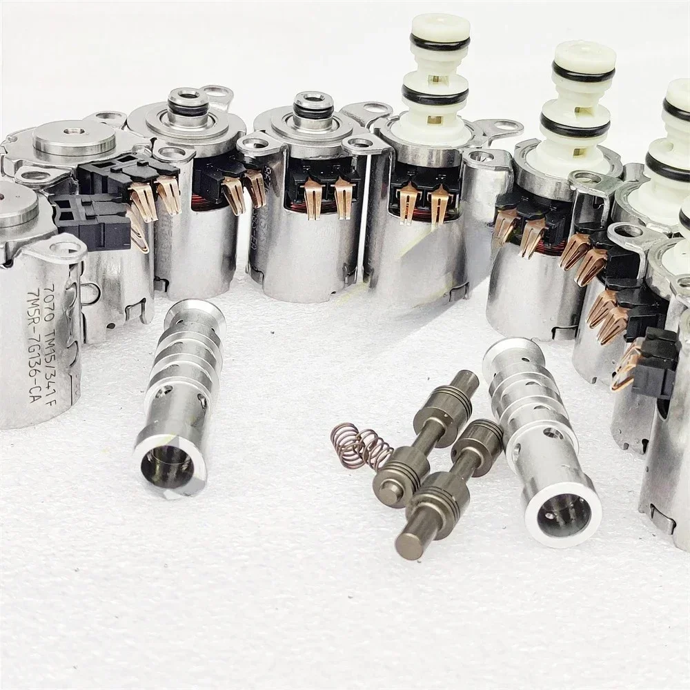 6DCT450 MPS6 Genuine Transmission Shift Solenoid Kit + Body Plunger for Ford Land Rover 6 Speed Transmission 1 Year Warran
6DCT450 MPS6 Genuine Transmission Shift Solenoid Kit + Body Plunger for Ford Land Rover 6 Speed Transmission 1 Year Warran