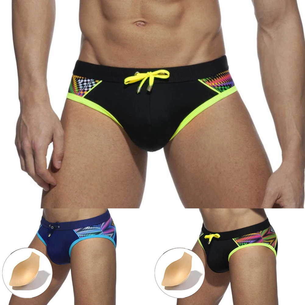 Hot Men’s Swimming Briefs Adjustable Drawstrings Swimsuit Convex Pouch Underpants Comfortable Swim Trunks Slip Hombre
Hot Men’s Swimming Briefs Adjustable Drawstrings Swimsuit Convex Pouch Underpants Comfortable Swim Trunks Slip Hombre