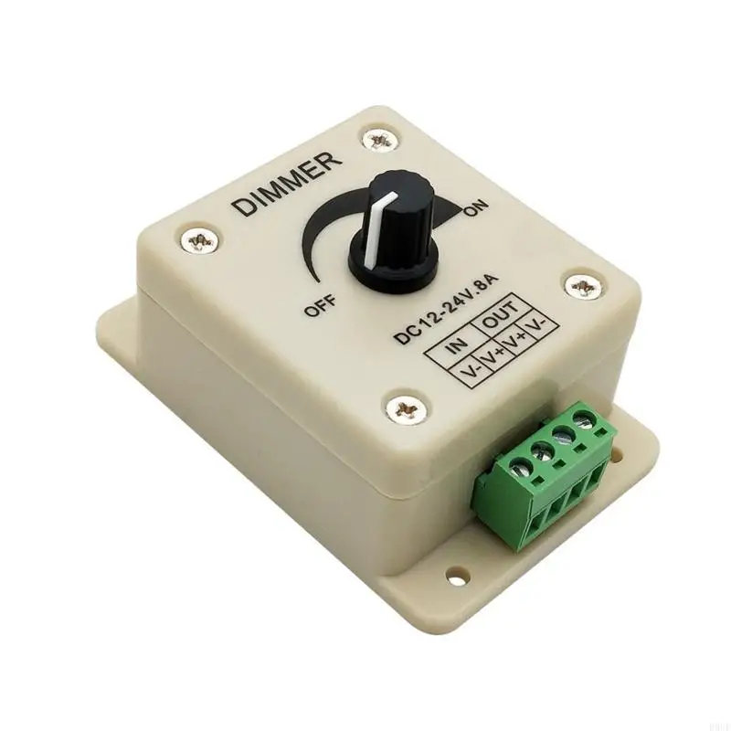 for 12-24V 8A Lamp Rotary Dimmer On-Off Switches Speed Controller LED Stepless Dimming Replacement Repair
for 12-24V 8A Lamp Rotary Dimmer On-Off Switches Speed Controller LED Stepless Dimming Replacement Repair