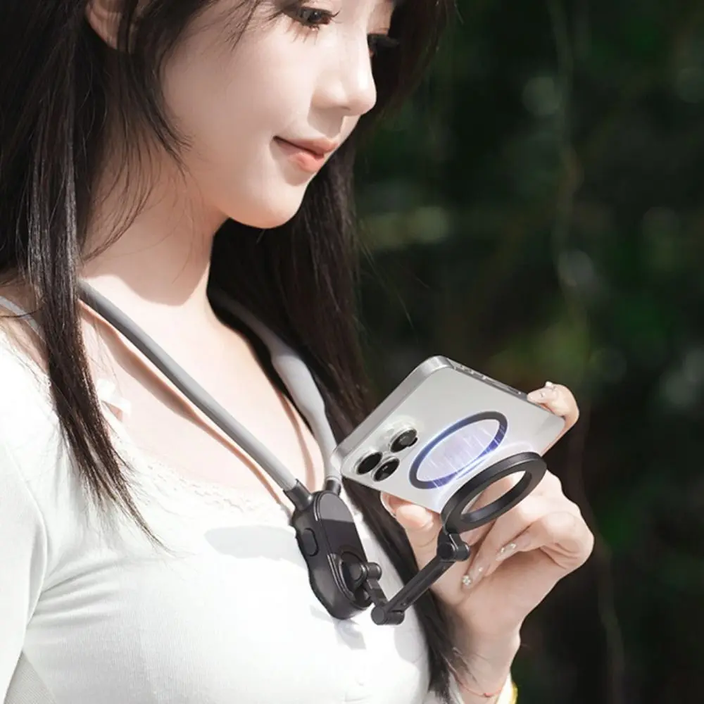 Силиконовый держатель для мобильного телефона на шее, магнитная антивибрационная рамка для поддержки шеи для IPhone/Huawei/Samsung
Силиконовый держатель для мобильного телефона на шее, магнитная антивибрационная рамка для поддержки шеи для IPhone/Huawei/Samsung