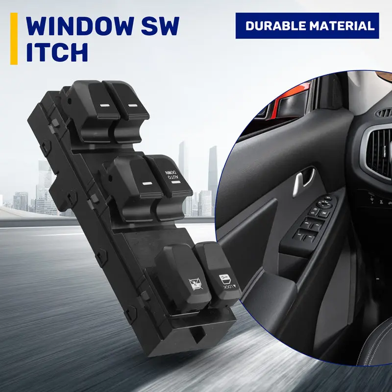 Car Master Power Window Switch 93571-2S000 For Hyundai Tucson 2005-2010 Window Lifter Control Switch
Car Master Power Window Switch 93571-2S000 For Hyundai Tucson 2005-2010 Window Lifter Control Switch