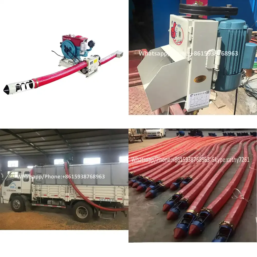 Spiral Screw Conveyor Grain Wheat Corn Paddy Rice Sucker for Sale Price
Spiral Screw Conveyor Grain Wheat Corn Paddy Rice Sucker for Sale Price