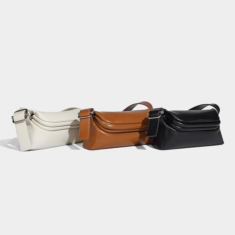 simple Solid Color PU Leather Underarm Bags for Women 2025 Fashion Versatile Commuter Shoulder Bag Niche Design Lady Handbags
simple Solid Color PU Leather Underarm Bags for Women 2025 Fashion Versatile Commuter Shoulder Bag Niche Design Lady Handbags