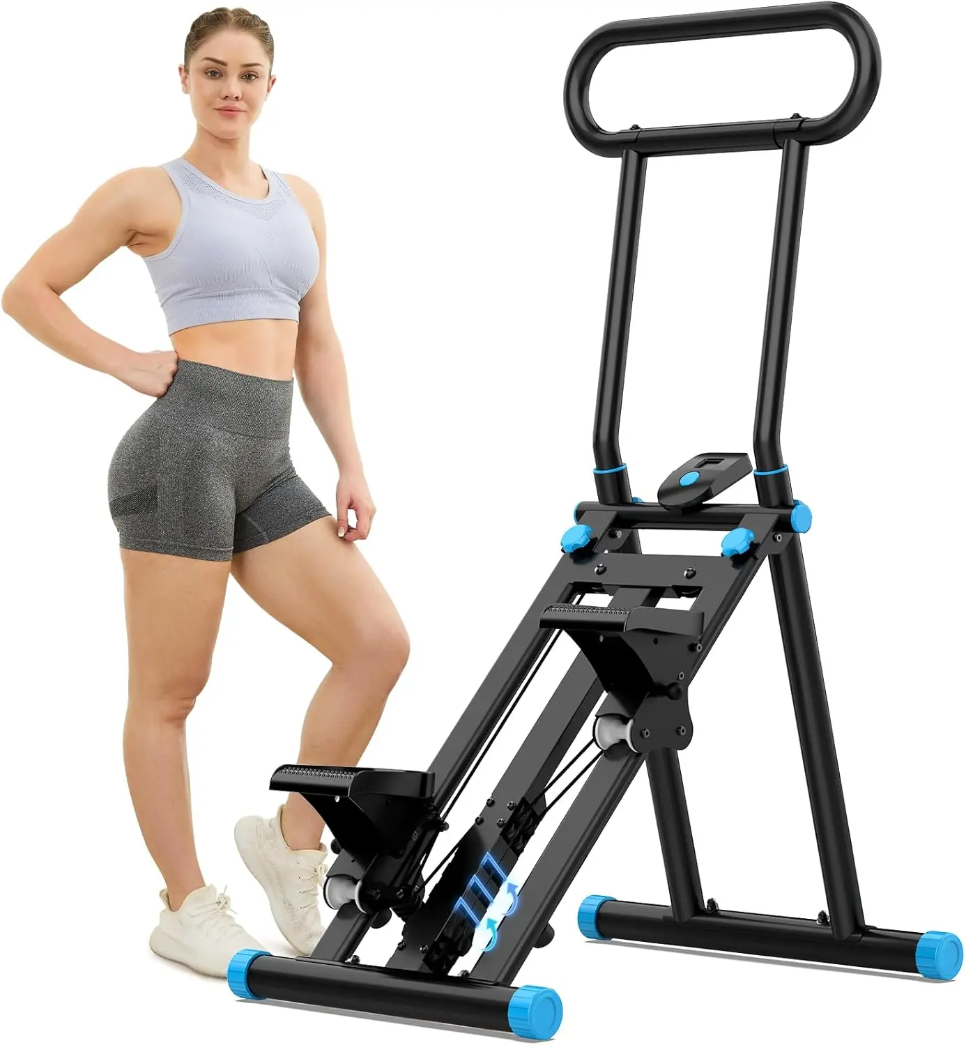 Adjustable Resistance Folding Stair Stepper for Full Body Workout at Home with Silent Operation
Adjustable Resistance Folding Stair Stepper for Full Body Workout at Home with Silent Operation