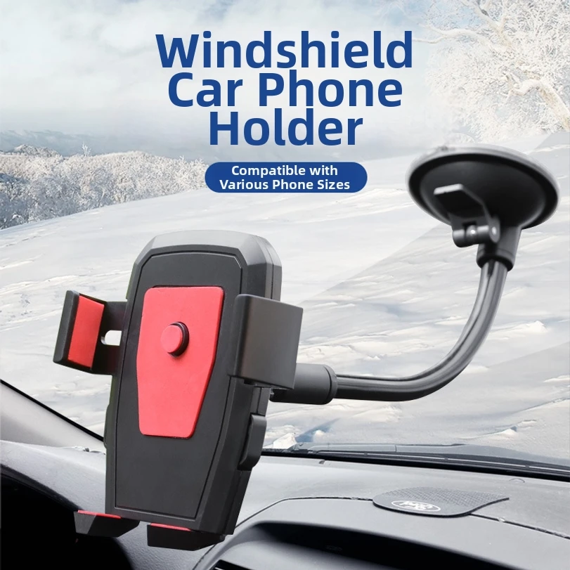 Car Windshield Hose Automatic Locking Car Phone Holder 360 ° Rotating Suction Cup Hose Holder
Car Windshield Hose Automatic Locking Car Phone Holder 360 ° Rotating Suction Cup Hose Holder