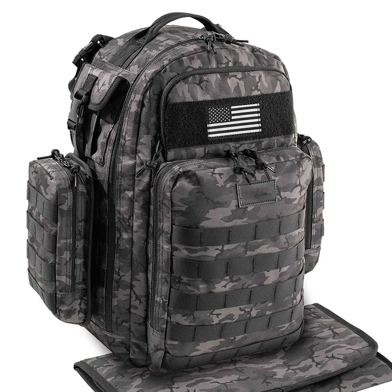 Men Tactical Backpack Large Capacity Hiking Bags Waterproof Camping Rucksack Multifunctional Outdoor Sport Pack with Side Pocket
Men Tactical Backpack Large Capacity Hiking Bags Waterproof Camping Rucksack Multifunctional Outdoor Sport Pack with Side Pocket