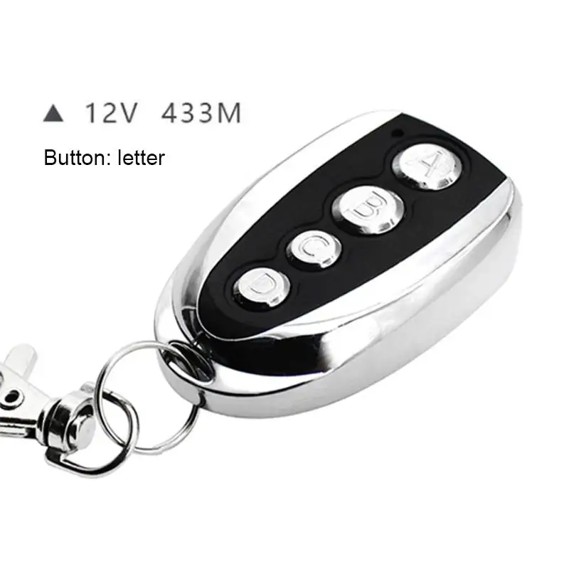 Metal Remote Control Cloning Gate for Garage Door Car Alarm Products Keychain 433 Mhz Copy Remote Controller
Metal Remote Control Cloning Gate for Garage Door Car Alarm Products Keychain 433 Mhz Copy Remote Controller