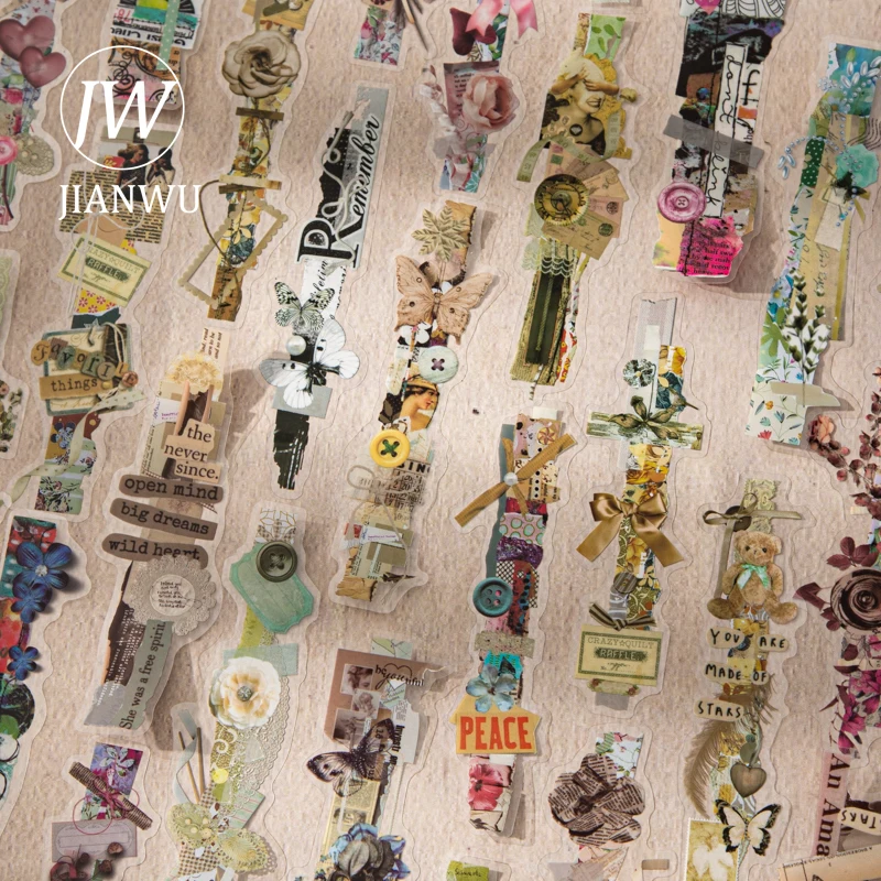 JIANWU Page Gallery Series винтажный кружевной бант пейзажный материал коллаж скрапбук наклейка для домашних животных креативный DIY журнал канцелярские принадлежности
JIANWU Page Gallery Series винтажный кружевной бант пейзажный материал коллаж скрапбук наклейка для домашних животных креативный DIY журнал канцелярские принадлежности