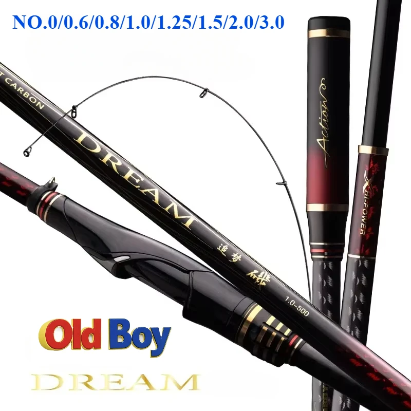 Old Boy Rock Fishing Rod 46T Carbon Ultra Light Ultra Soft Sea Fishing Rod Telescopic Hand Sea Dual-use Long Throw Fishing Rod
Old Boy Rock Fishing Rod 46T Carbon Ultra Light Ultra Soft Sea Fishing Rod Telescopic Hand Sea Dual-use Long Throw Fishing Rod