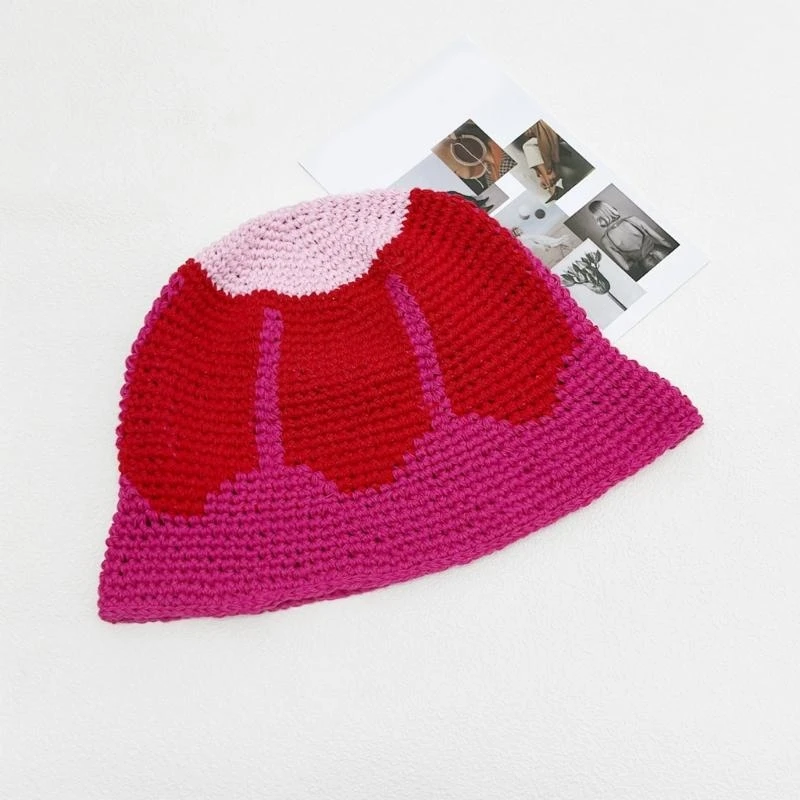 Vacation Crocheted Hat Western Handwoven Vintage Colorful Knitted Flower Bucket
Vacation Crocheted Hat Western Handwoven Vintage Colorful Knitted Flower Bucket