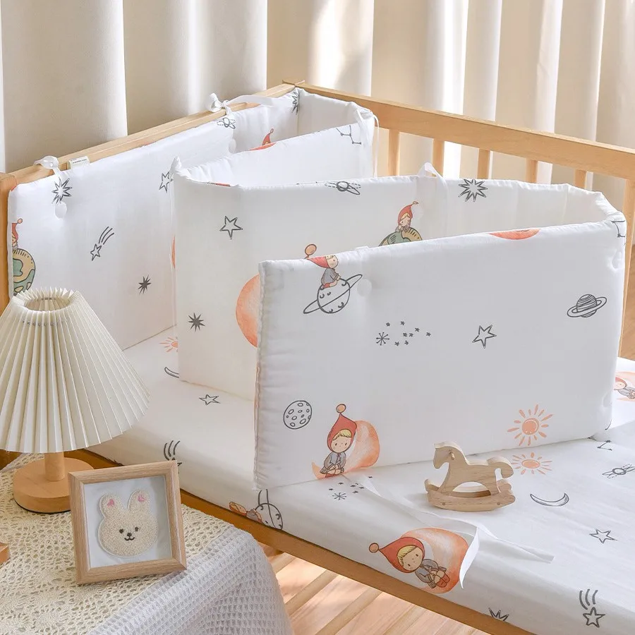 Бампер для детской кроватки с рисунком собаки, защитная подушка, постельное белье для новорожденных, хлопковая мягкая съемная подкладка для детской кроватки
Бампер для детской кроватки с рисунком собаки, защитная подушка, постельное белье для новорожденных, хлопковая мягкая съемная подкладка для детской кроватки