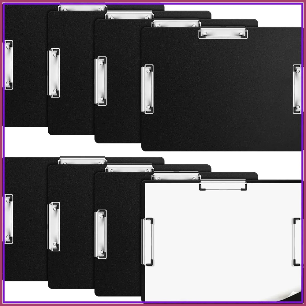 8 Pcs 11x17 Clipboard Horizontal, Heavy Duty Plastic Clipboard with 3 Clips for School Office Home
8 Pcs 11x17 Clipboard Horizontal, Heavy Duty Plastic Clipboard with 3 Clips for School Office Home
