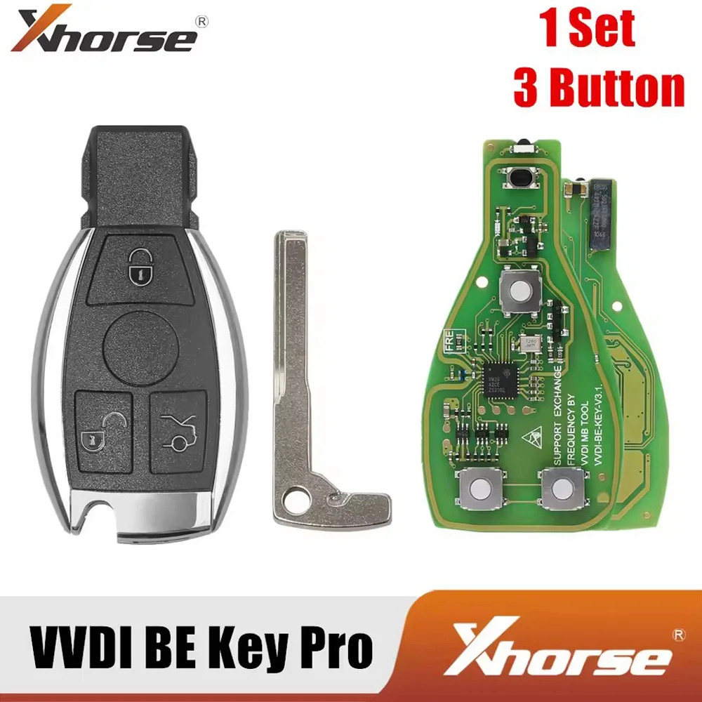 1 шт./лот Xhorse VVDI BE Key Pro улучшенная версия с корпусом Smart Key 3 кнопки 4 кнопки для Benz для VVDI MB Tool
1 шт./лот Xhorse VVDI BE Key Pro улучшенная версия с корпусом Smart Key 3 кнопки 4 кнопки для Benz для VVDI MB Tool