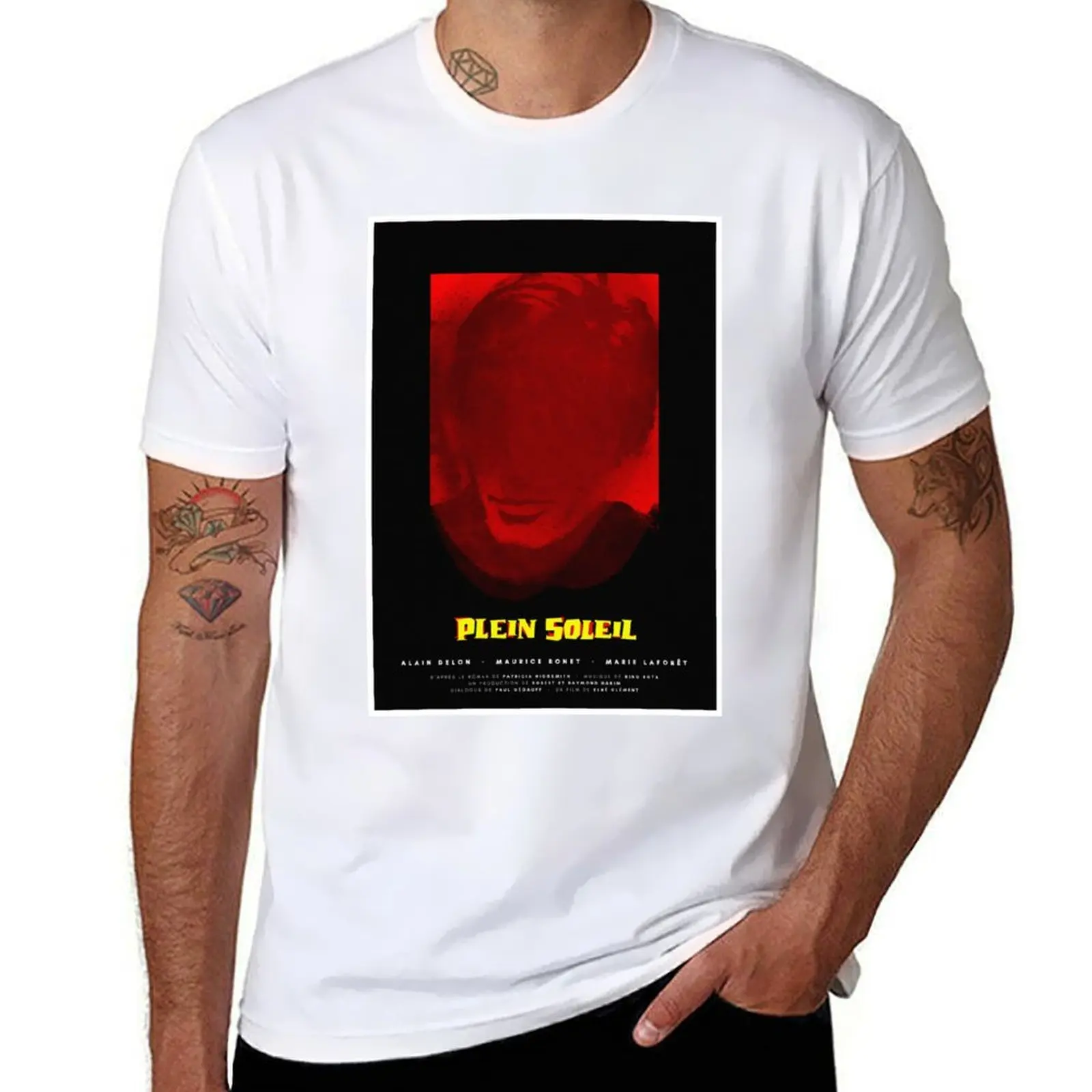 Plein Soleil / Purple Noon (1960) - Movie poster design T-Shirt t shirts for man pack white t shirts designer T-Shirt
Plein Soleil / Purple Noon (1960) - Movie poster design T-Shirt t shirts for man pack white t shirts designer T-Shirt