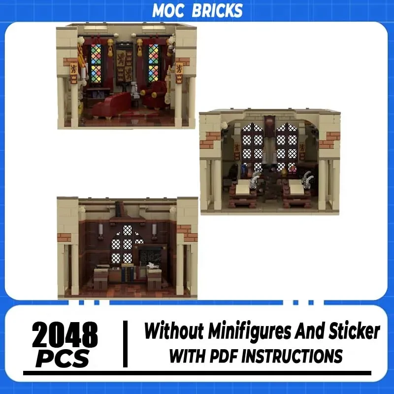 Movie Model Moc Building Blocks Common Room / Transfiguration Class/ Charm Classroom Model DIY Assembly Construction Toy Gifts
Movie Model Moc Building Blocks Common Room / Transfiguration Class/ Charm Classroom Model DIY Assembly Construction Toy Gifts