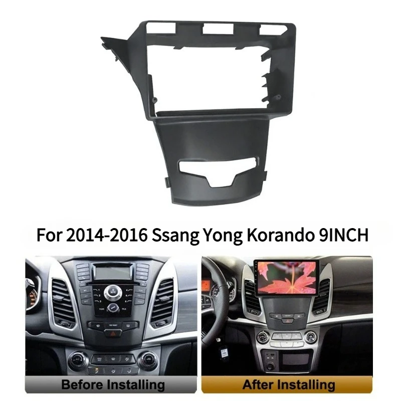 For 2014-2016 Ssang Yong Korando 9INCH CD DVD Radio Android Screens Accessories Navigation Dashboard Frame
For 2014-2016 Ssang Yong Korando 9INCH CD DVD Radio Android Screens Accessories Navigation Dashboard Frame