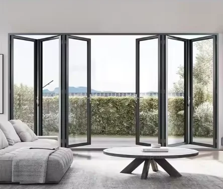 Custom Modern Design Bi-Fold Aluminium Alloy Glass Door For Residential Entry Easy Nuts Fasteners Fast Energy Class Insulated
Custom Modern Design Bi-Fold Aluminium Alloy Glass Door For Residential Entry Easy Nuts Fasteners Fast Energy Class Insulated