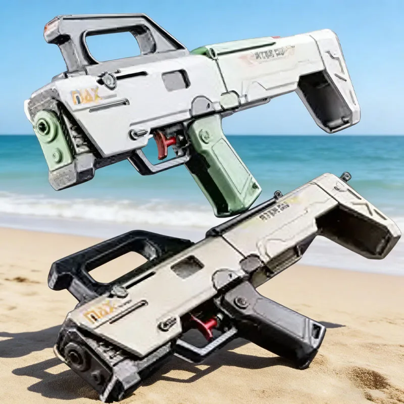 Новый складной водяной пистолет FMG9: летняя игрушка для розыгрышей, мини-тактический распылитель воды для бассейна и пляжа, игрушки для водных боев
Новый складной водяной пистолет FMG9: летняя игрушка для розыгрышей, мини-тактический распылитель воды для бассейна и пляжа, игрушки для водных боев