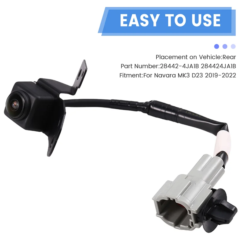 New Rear View Camera Assembly 28442-4JA1B For Nissan Navara MK3 D23 2019-2022 Parking Assist Backup Camera 284424JA1B
New Rear View Camera Assembly 28442-4JA1B For Nissan Navara MK3 D23 2019-2022 Parking Assist Backup Camera 284424JA1B