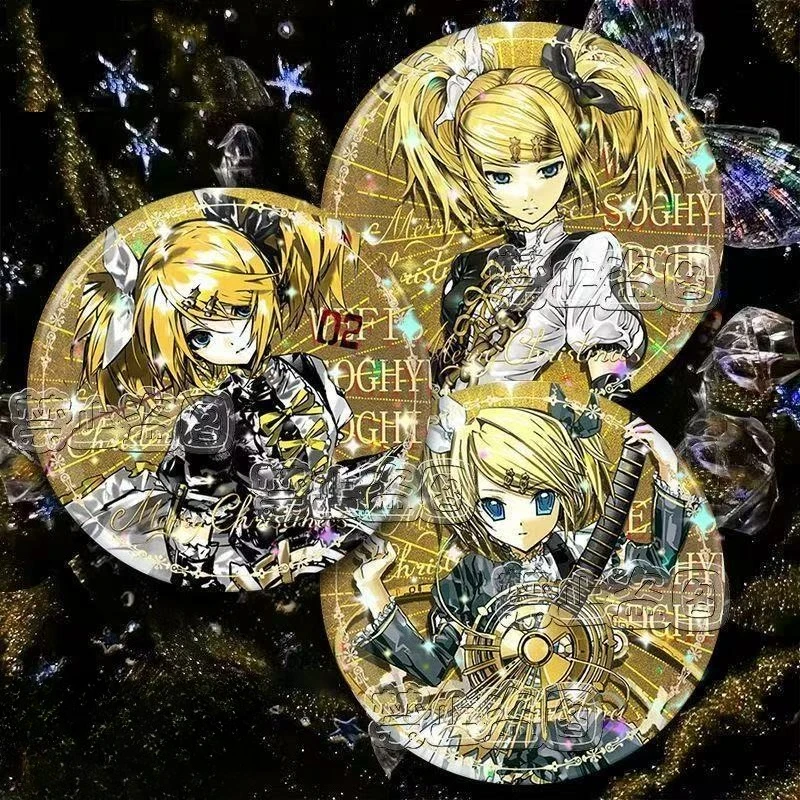 Значок Kagamine Rin Hatsune Miku-Project DIVA-Аниме Периферийные устройства Милый мультфильм Лазерная жесть Брошь Новый орнамент для школьной сумки
Значок Kagamine Rin Hatsune Miku-Project DIVA-Аниме Периферийные устройства Милый мультфильм Лазерная жесть Брошь Новый орнамент для школьной сумки