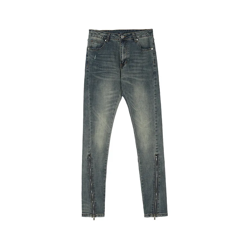 Owen Seak Men Denim Jeans Cotton Gothic Men's Clothing Coated Autumn Straight Solid High Street Black Jeans Pants
Owen Seak Men Denim Jeans Cotton Gothic Men's Clothing Coated Autumn Straight Solid High Street Black Jeans Pants