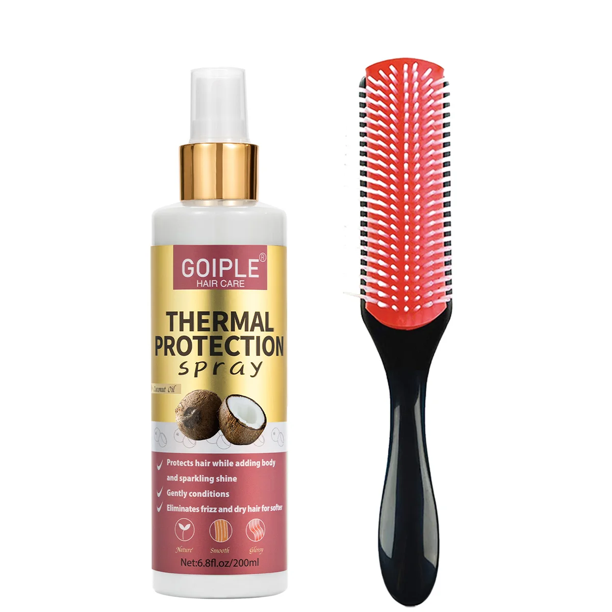 Thermal Protection Spray Moisturizing Smoothing Conditioner Heat Protection Mist Protects Hair from Dyeing Perming and UV Damage
Thermal Protection Spray Moisturizing Smoothing Conditioner Heat Protection Mist Protects Hair from Dyeing Perming and UV Damage