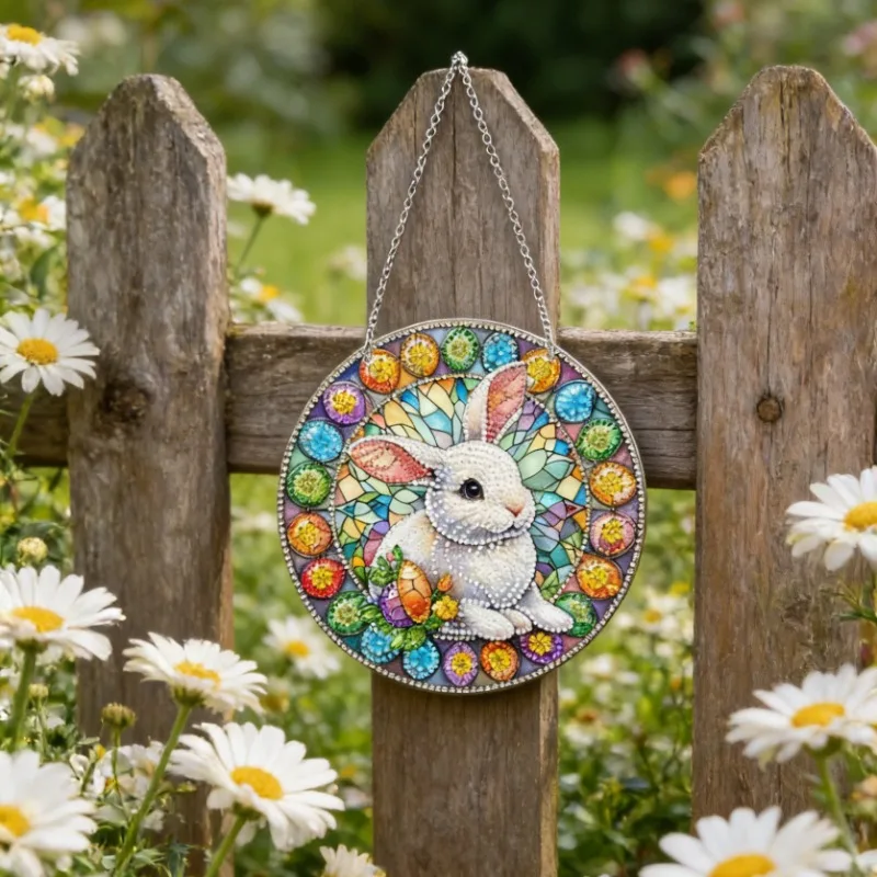 Special Shape 2D Easter Rabbit Wreath DIY Diamond Painting Dots Pendant Kit - Perfect for Garden Window Decoration
Special Shape 2D Easter Rabbit Wreath DIY Diamond Painting Dots Pendant Kit - Perfect for Garden Window Decoration
