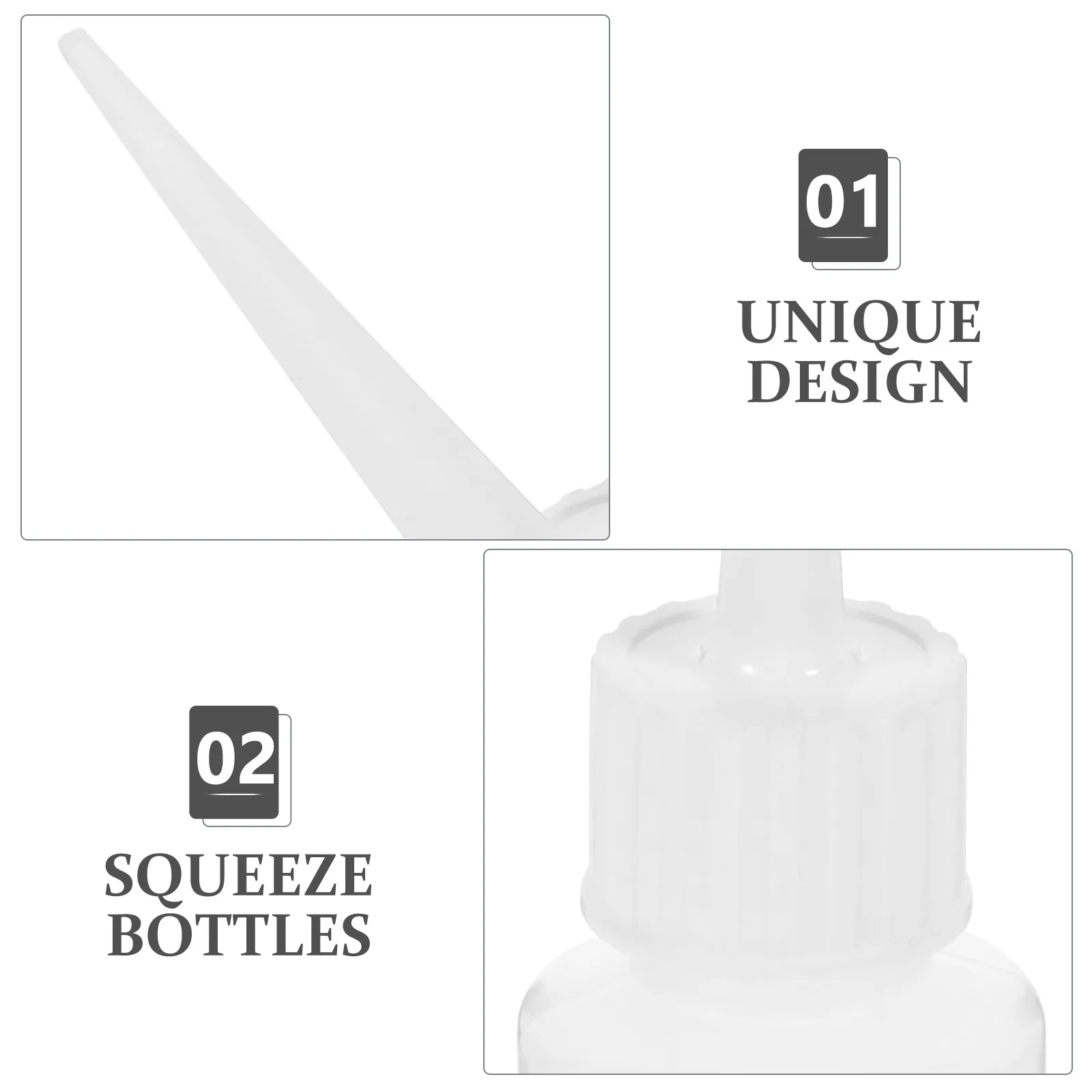 20 Pcs Toiletries Plastic Pointed-mouth Bottle Travel Squeeze Bottles Empty Glue Applicator
20 Pcs Toiletries Plastic Pointed-mouth Bottle Travel Squeeze Bottles Empty Glue Applicator