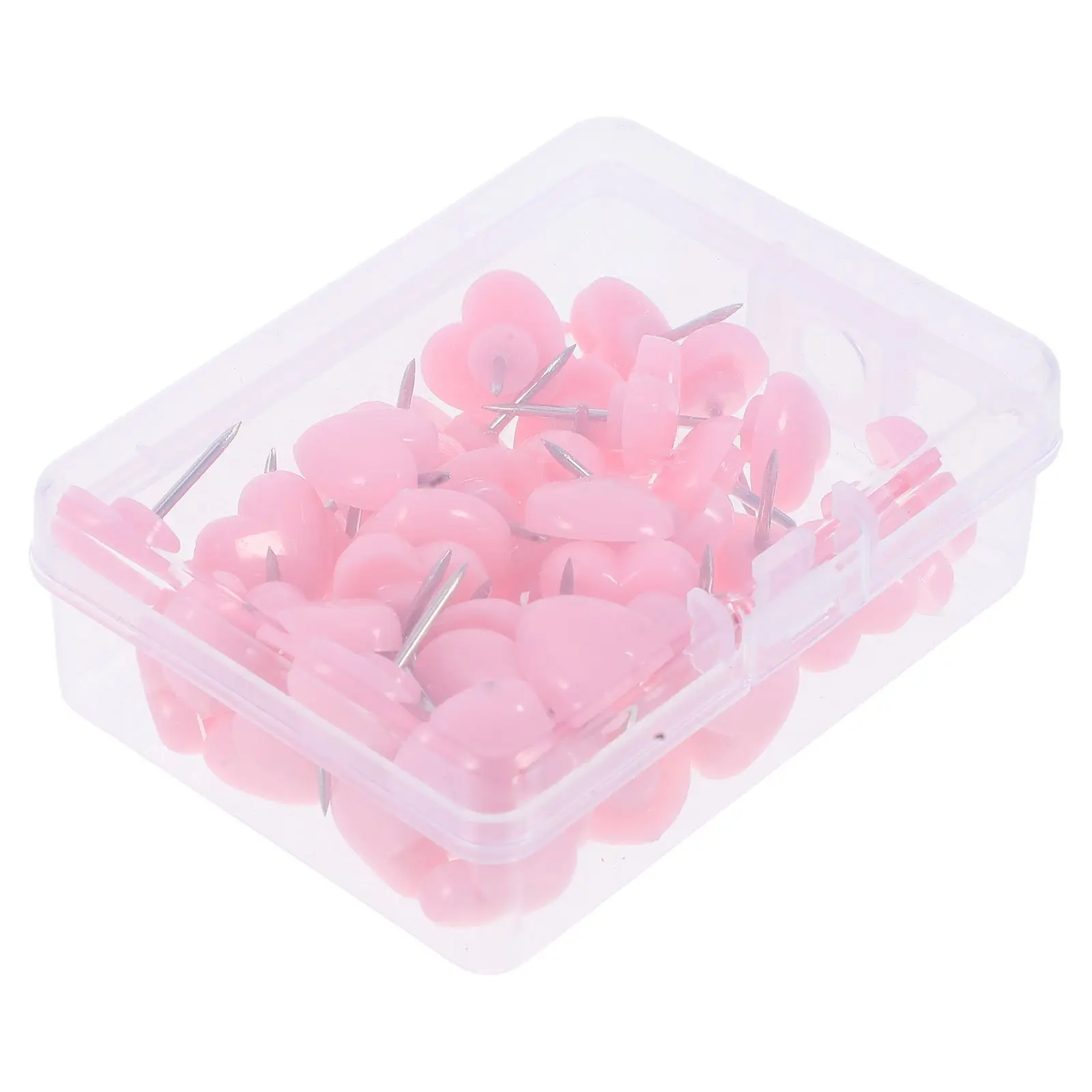 50Pcs HeartShaped Thumbtacks Cute PushPins for CorkBoard Decorative StainlessSteel Boxed OfficeSchool Use Hardware
50Pcs HeartShaped Thumbtacks Cute PushPins for CorkBoard Decorative StainlessSteel Boxed OfficeSchool Use Hardware